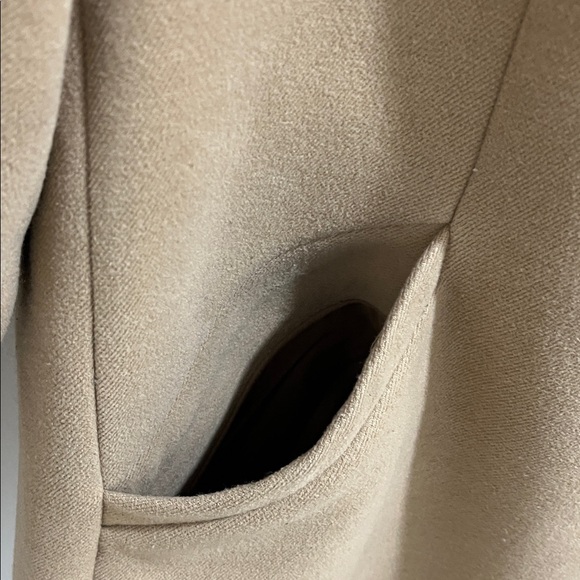 Vero Moda Women’s Coat XL Pea Coat Camel Tan Jacket Spring Fall Neutral *As Is - Picture 10 of 15